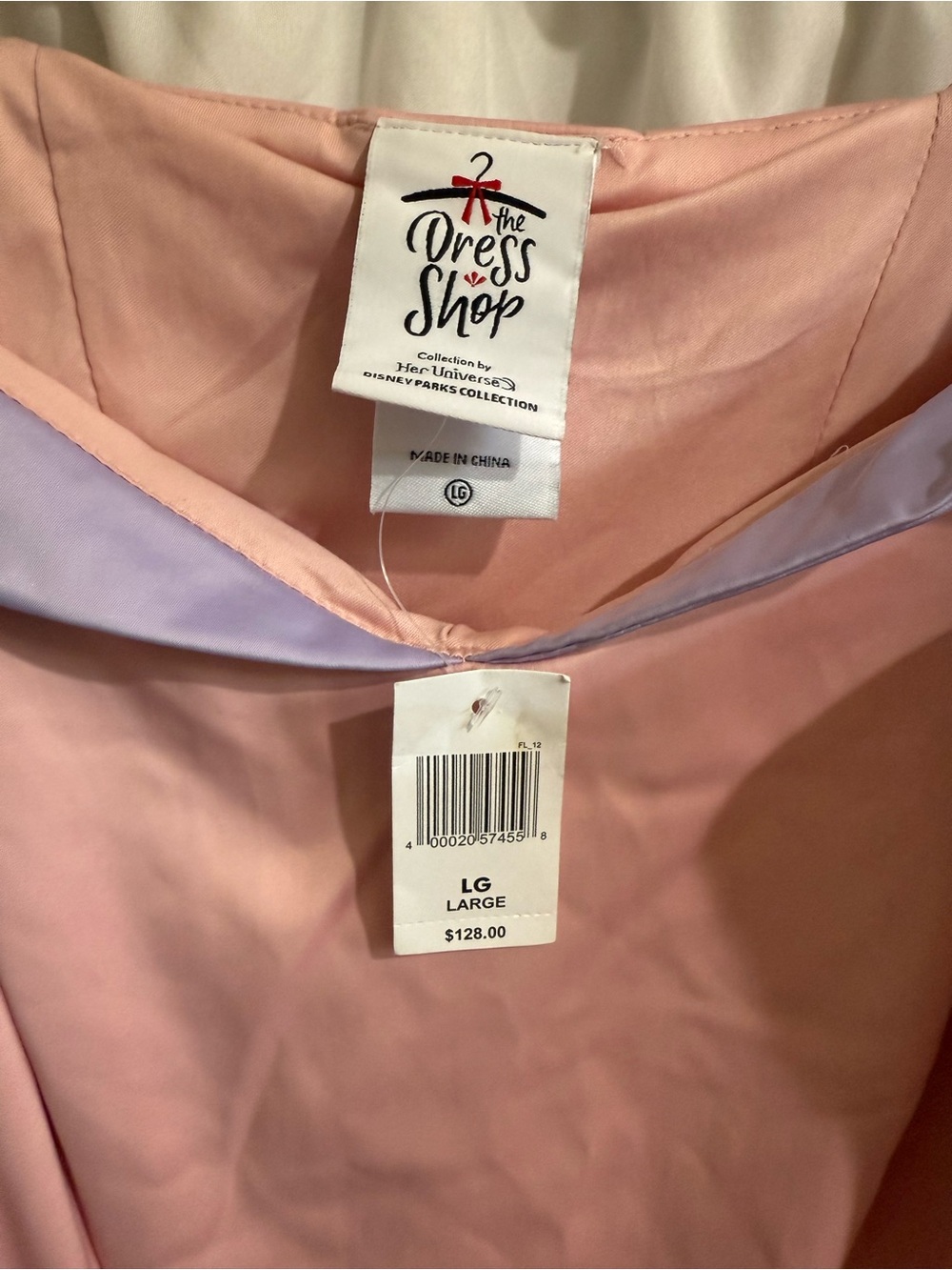 DISNEY- The Dress Shop- Pink Castle-Print Fit & Flare Dress - Picture 10 of 12